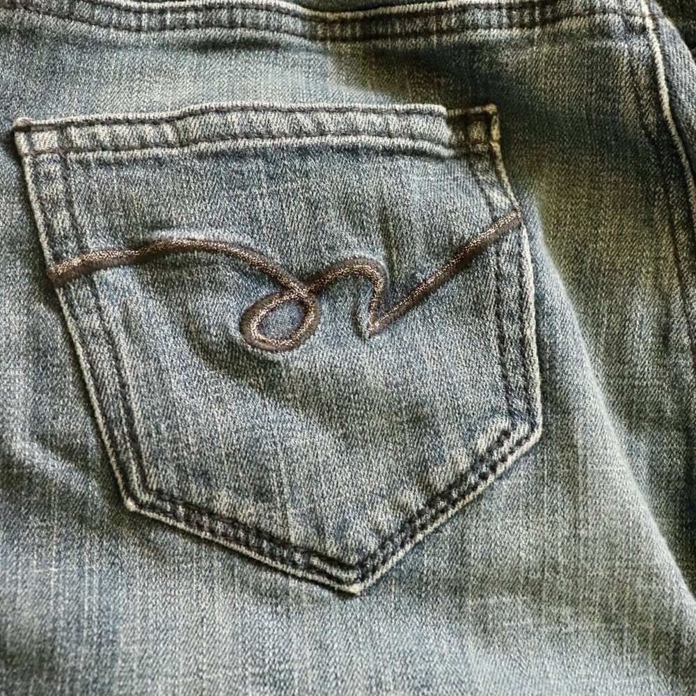 Distressed Skinny Maternity Jeans - Picture 2 of 5